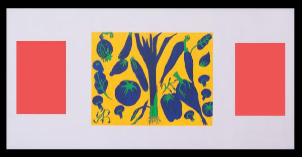 Vegetables in Negative Space