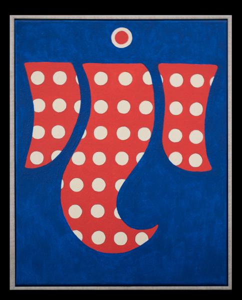 Ganesha with Polka Dots